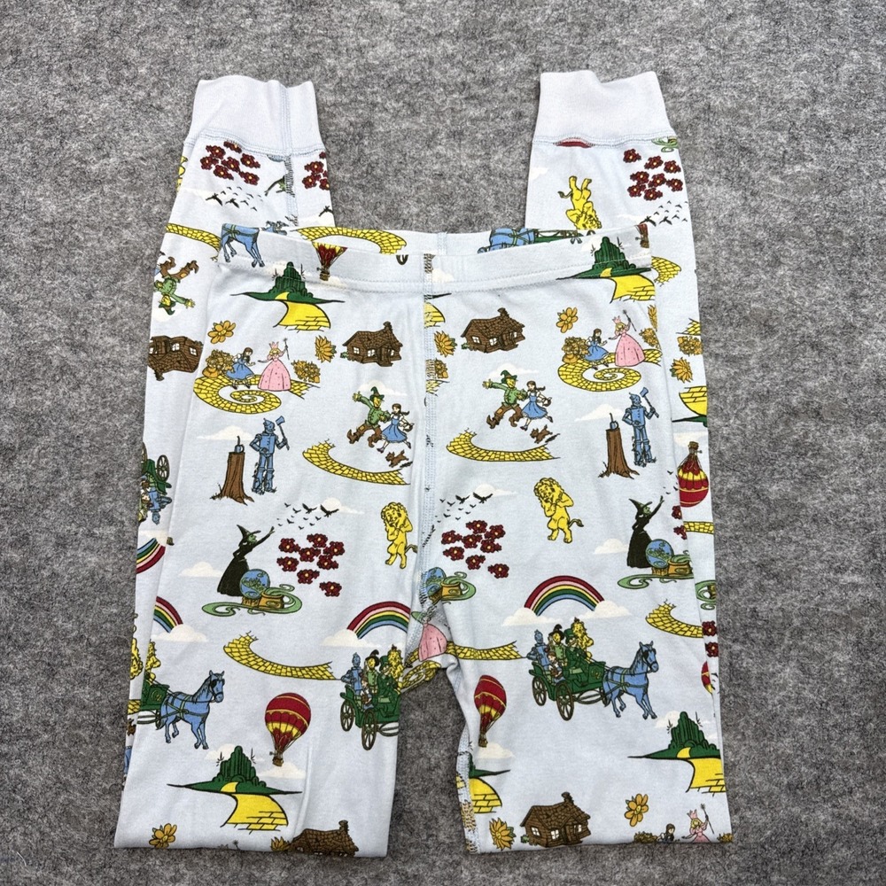 Hanna Andersson organic cotton pajama pj bottoms kids 10 Wizard Of Oz novelty